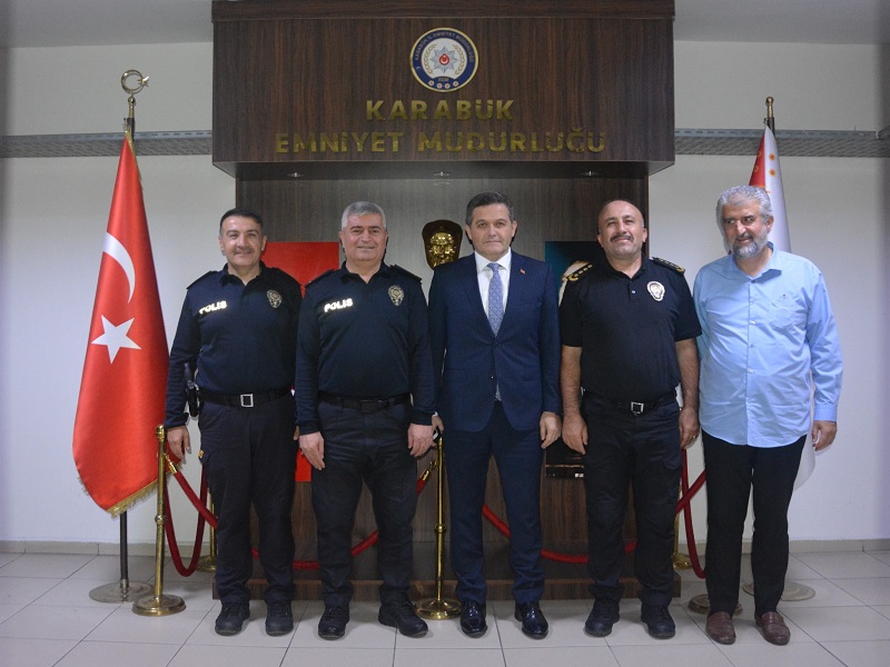 Kastamonu İl Emniyet Müdürü Sayın Kayhan AY ve Beraberindeki Heyetin Sayın Müdürümüzü Ziyaretleri